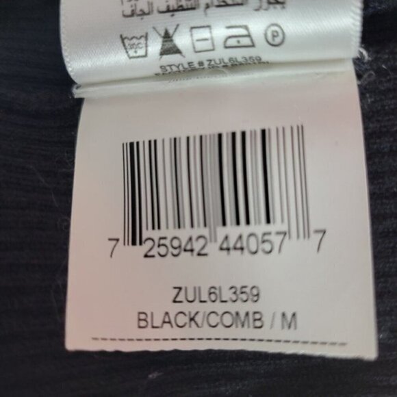 BCBGeneration Dress Size M Sequins Roll Tab Dolman Ruched Sleeve Wide Ribbed Hem - Picture 9 of 14